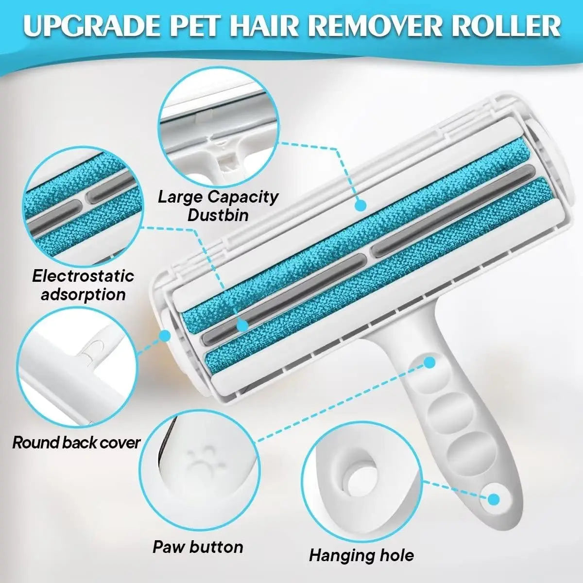 FurBuster: Pet Hair Remover Roller