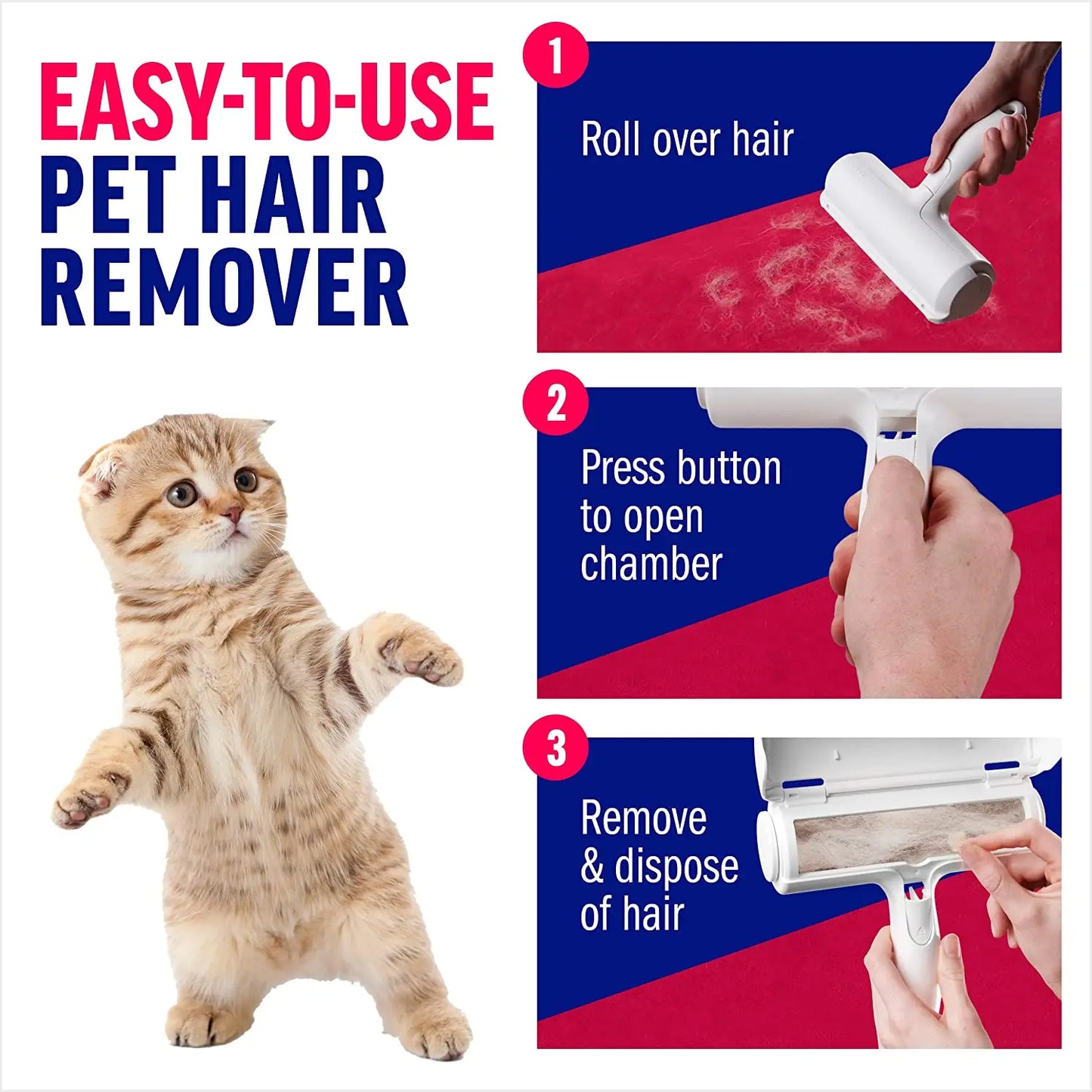 FurBuster: Pet Hair Remover Roller