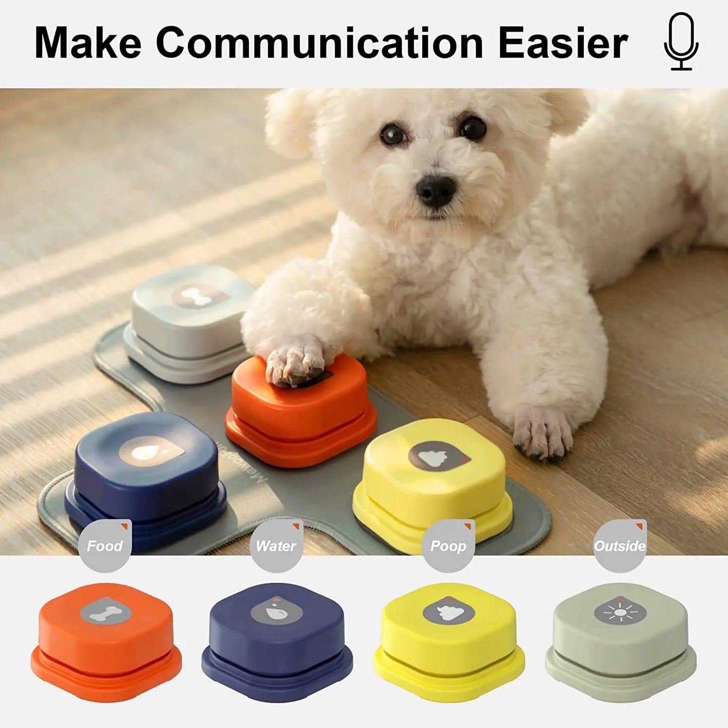 Pet Talk Bell: Interactive Training Tool