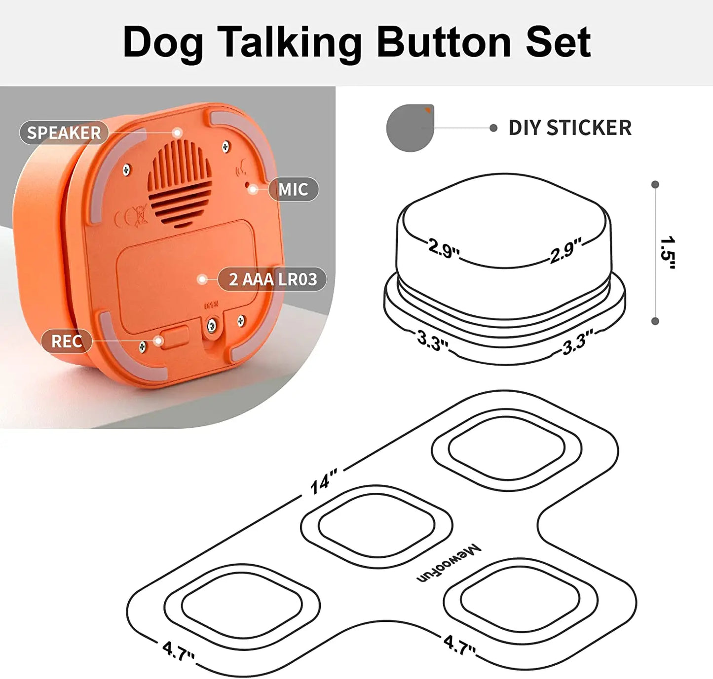 Pet Talk Bell: Interactive Training Tool